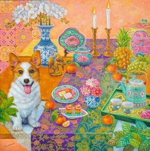 A Journey of Flavors . Accompanied by a Corgi 味蕾之旅. 柯基相伴